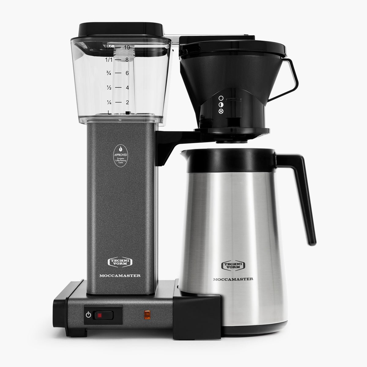 Moccamaster 79112 KBT Stone Grey with Carafe