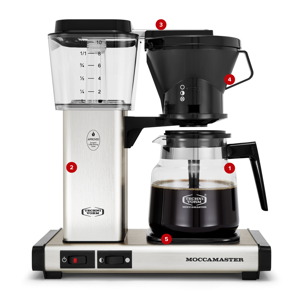 Moccamaster KB coffee brewer