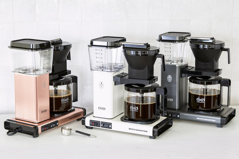 Glass carafe coffee brewer options