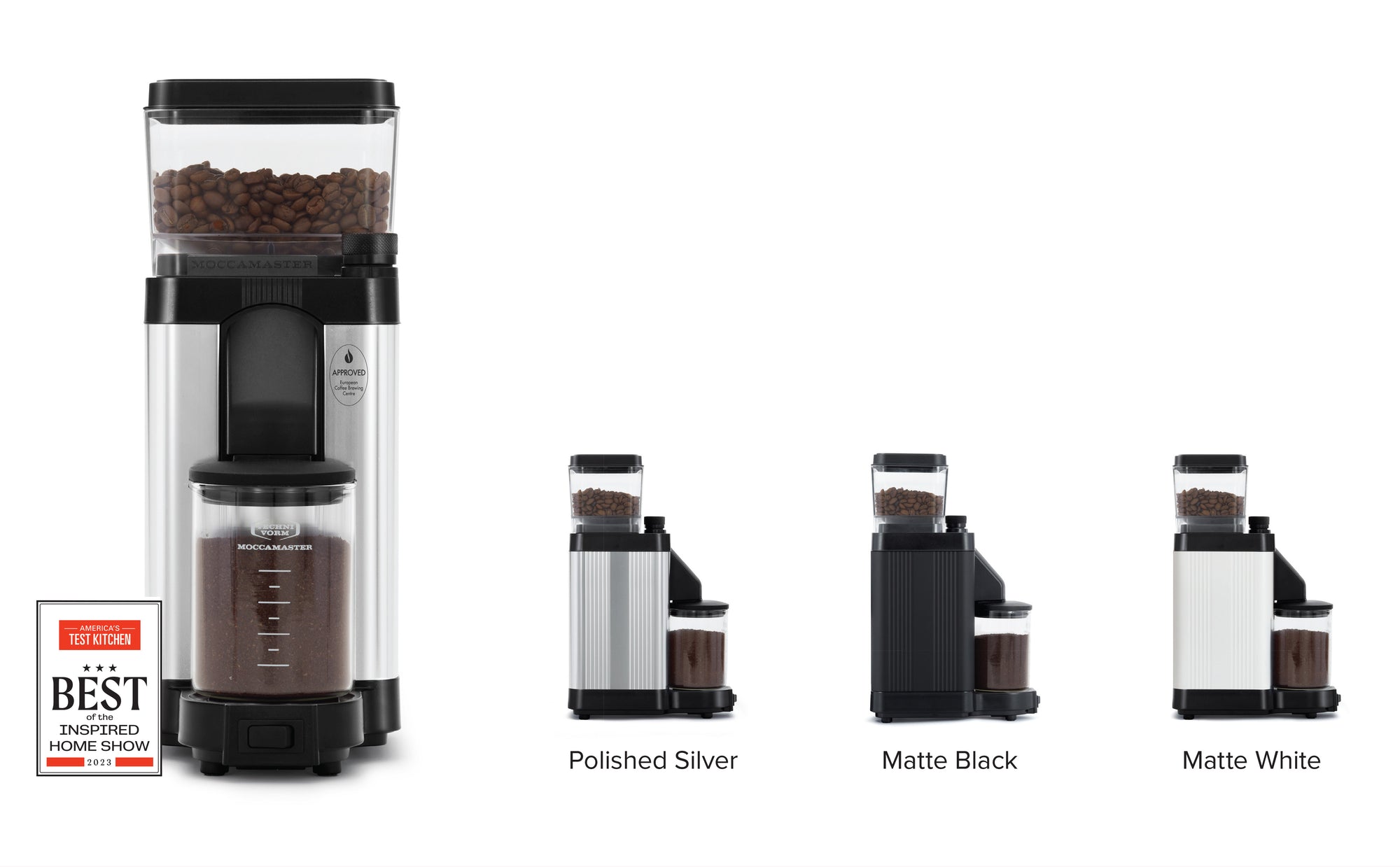 Coffee grinder color options