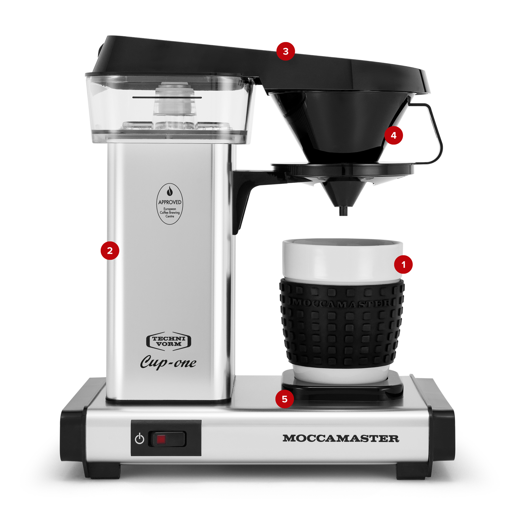 Moccamaster Cup-One coffee brewer