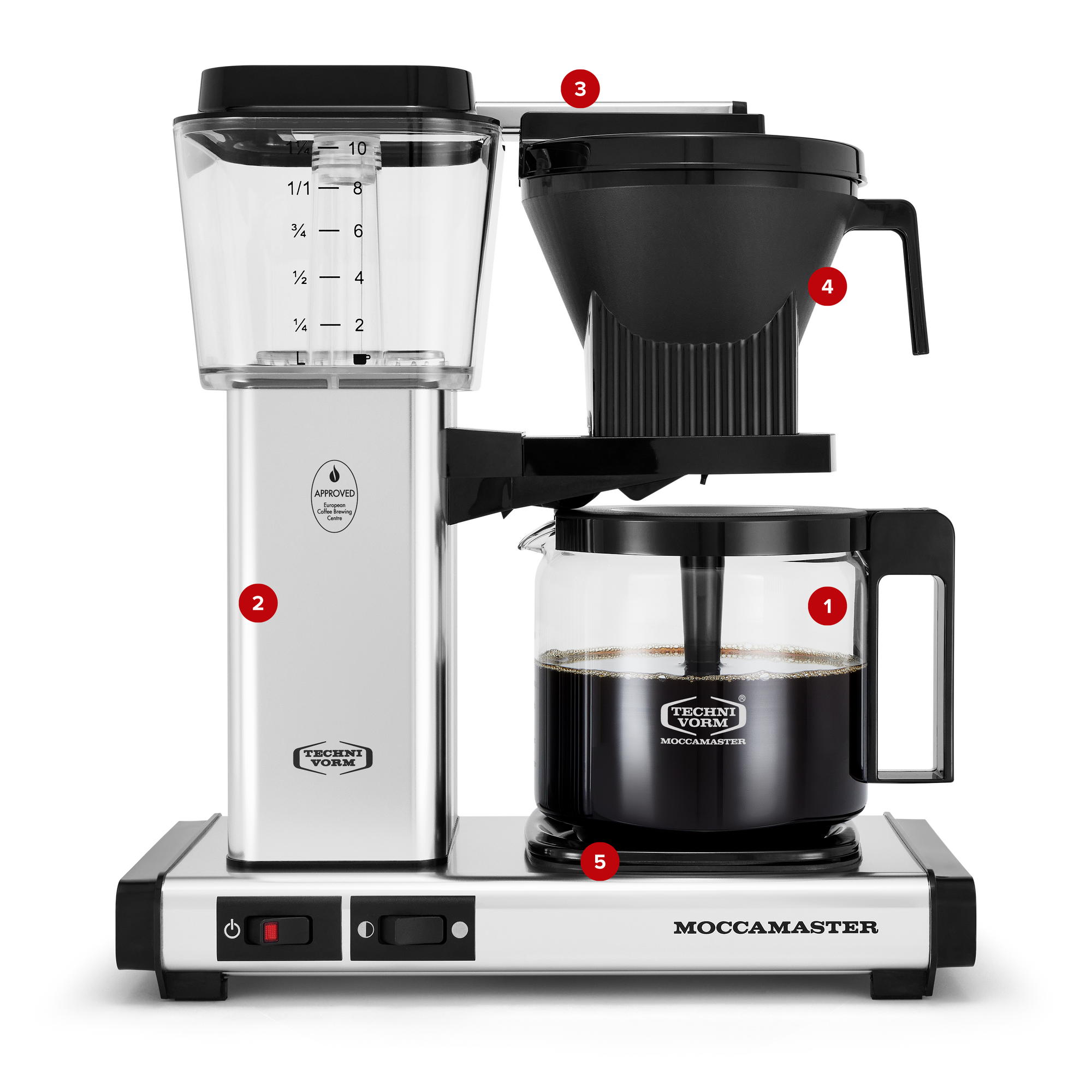 Moccamaster KBG coffee brewer