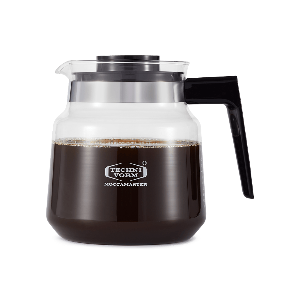 Glass top coffee carafe
