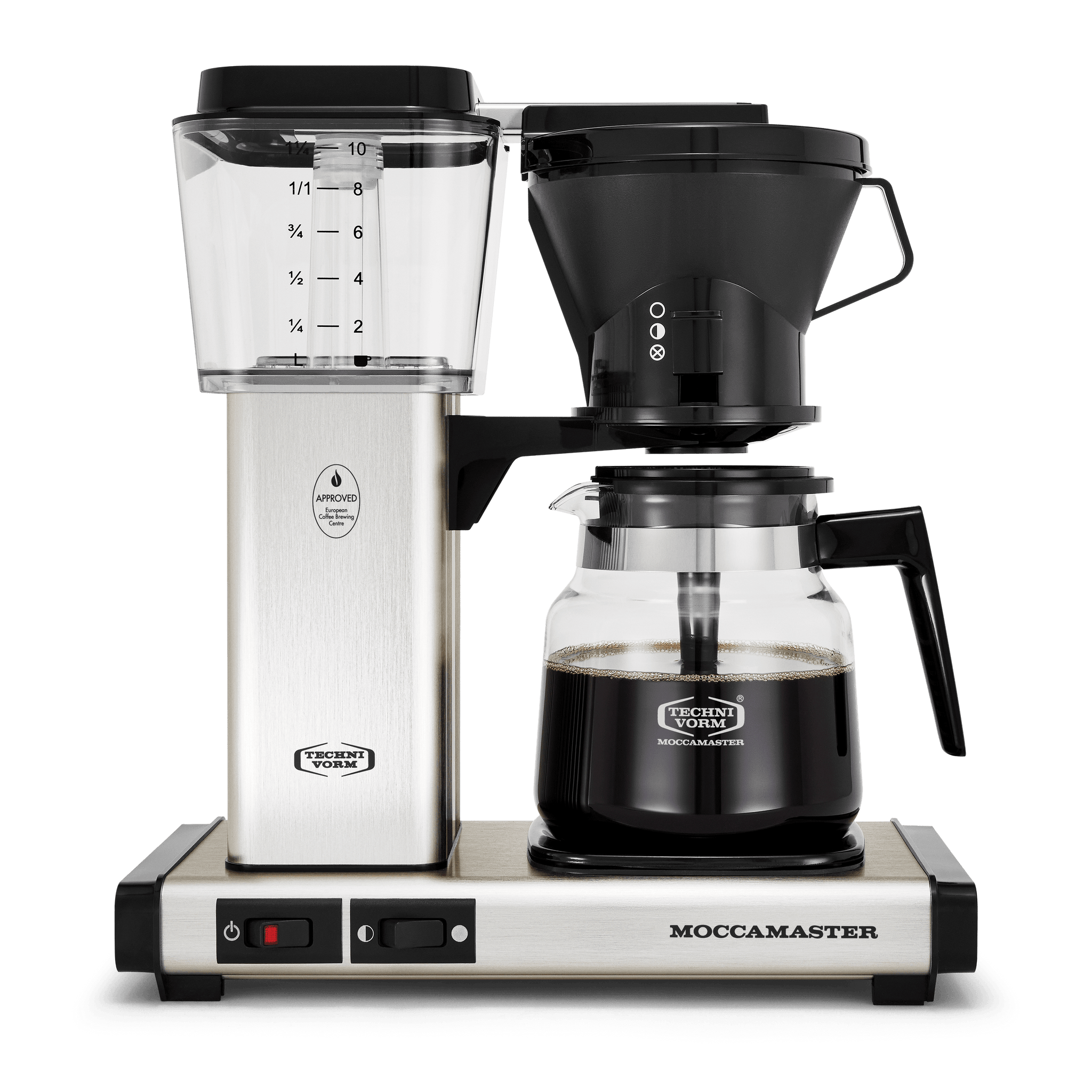 Is there a drip coffee maker with no plastic parts?