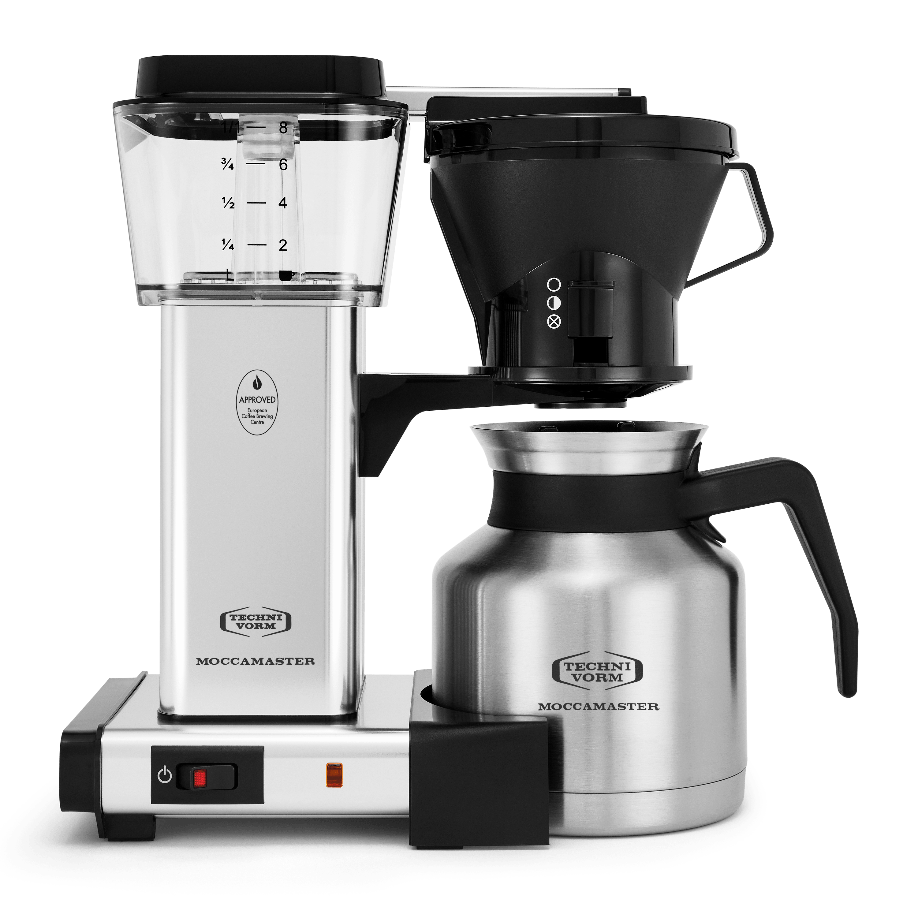 Moccamaster コーヒーメーカー シルバー 約1.25L Manual-Adjust Drip-Stop Coffee Maker: Shop Moccamaster KBTS