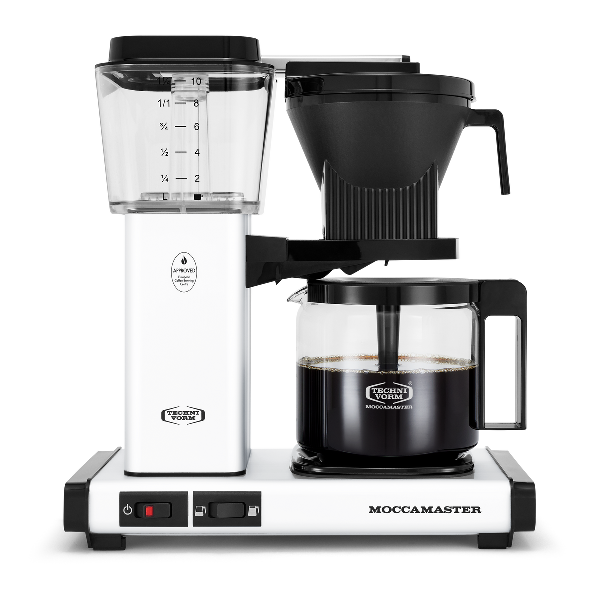 White programmable coffee sales maker